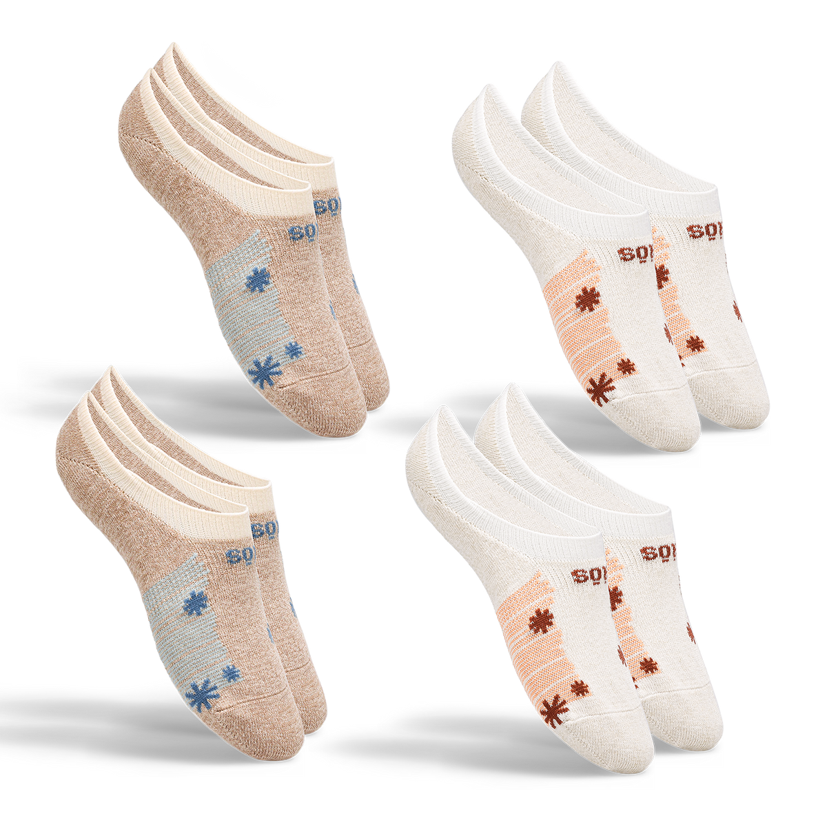 No Show Stars and Stripes Socks | Taos Footwear