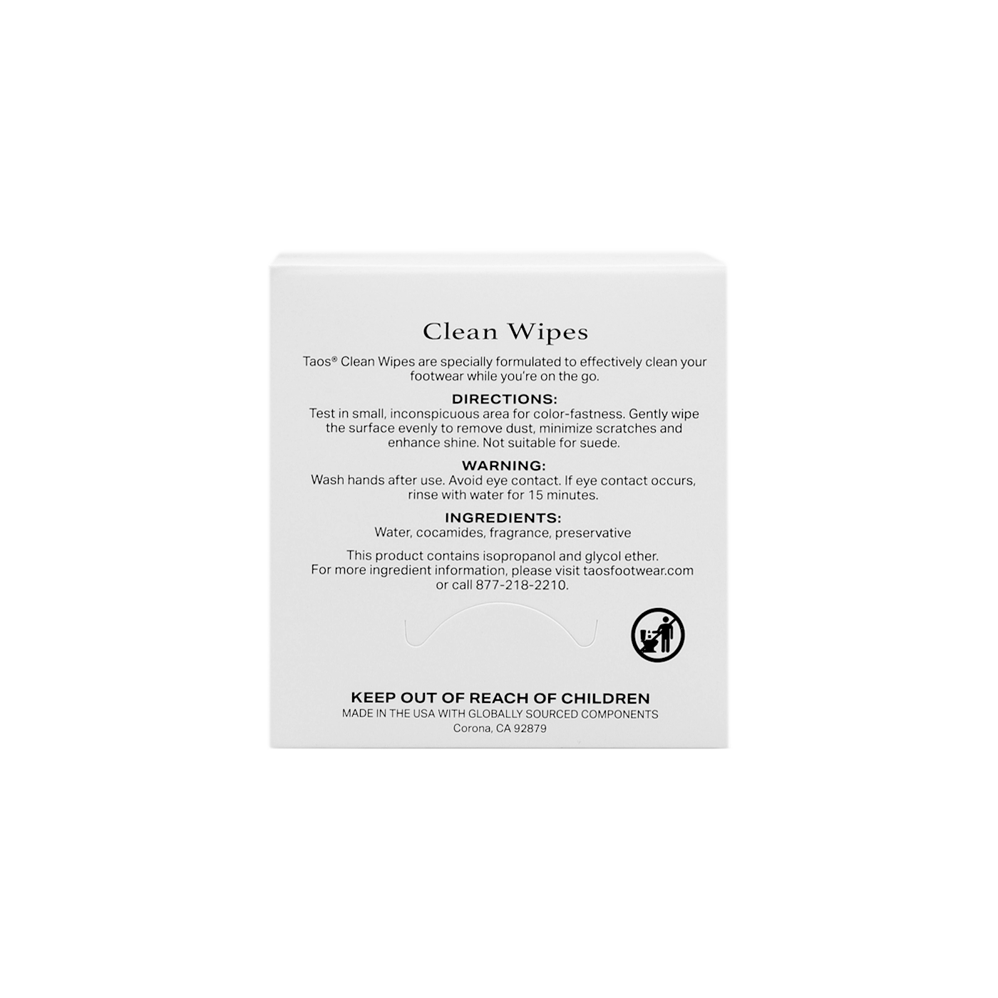 Footwear Wipes | Taos Footwear