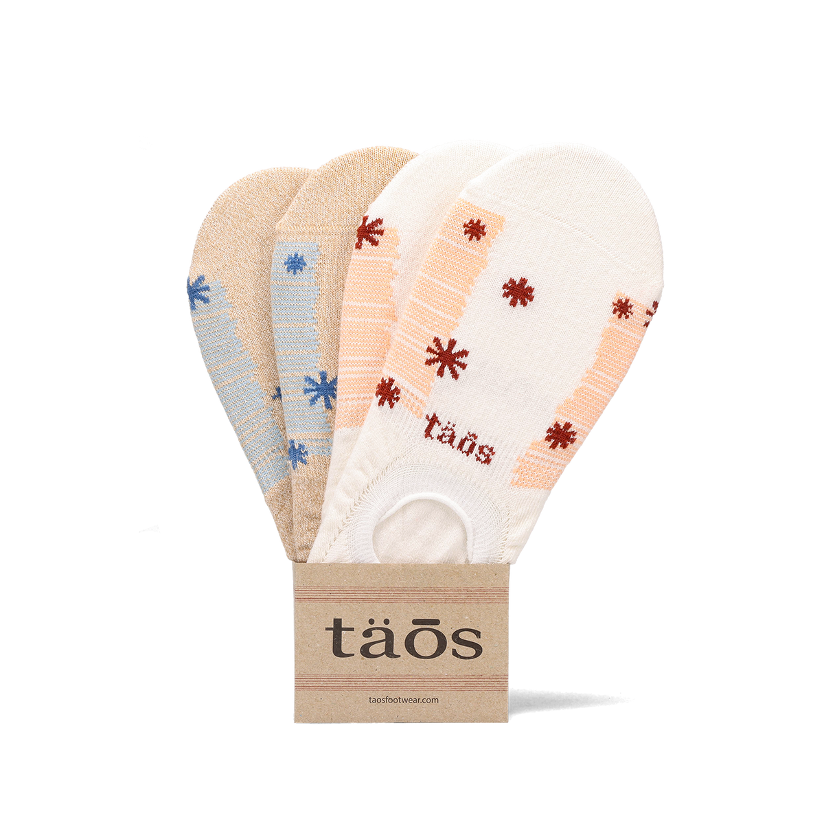 No Show Stars and Stripes Socks | Taos Footwear