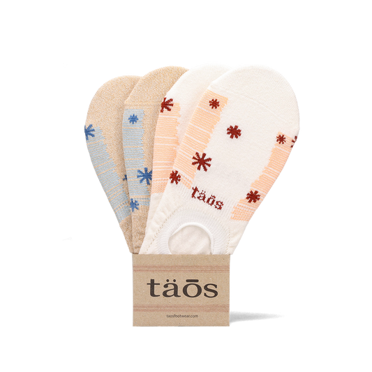 No Show Stars and Stripes Socks | Taos Footwear